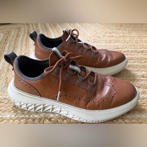 Cole Haan Zero Grand WFA Men's Tan Leather Sneakers Size 10.5